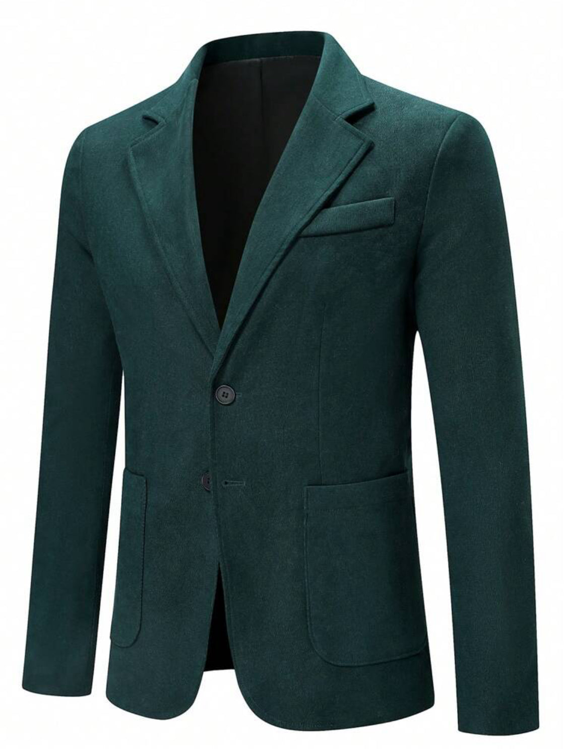 Blazer en Velours Côtelé à 2 boutons unique pour hommes