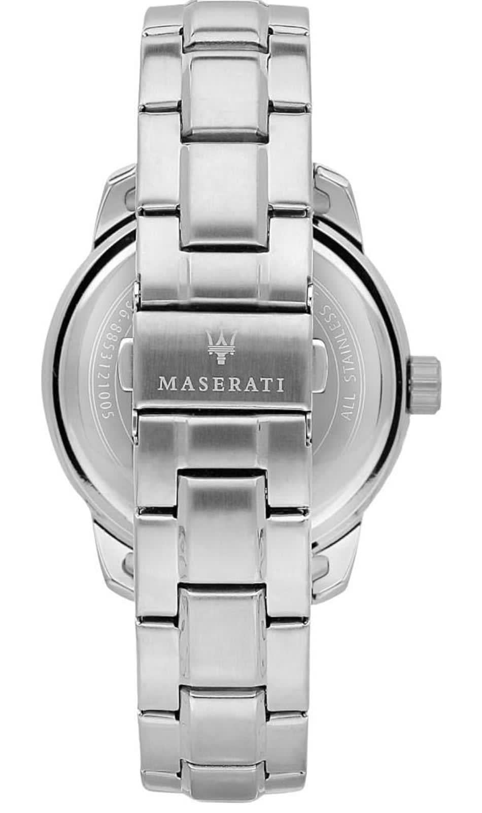 Montre Maserati Successo pour Homme, Chronographe, et Bracelet en Acier, PVD Bleu